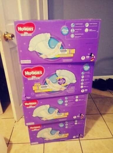 Huggies little movers size 5