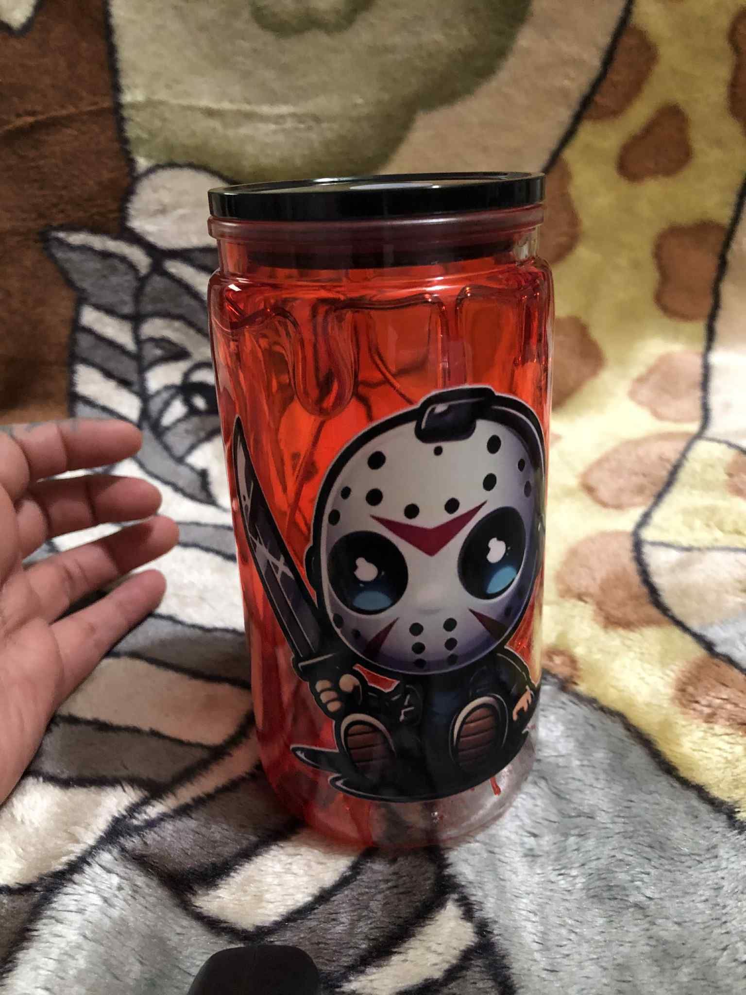 Jason Blood Drip Tumbler