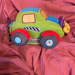 Soft play Baby Toddler Book Squeaks Make Engine Noises Rattles open The Trunk Turn The Pages All 4 Of My Children Loved This Book About Grammy Coming 