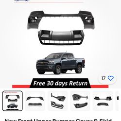Chevy Colorado z71 front bumper and skid plate
