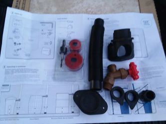 Do it yourself rain barrel diverter and parts kit