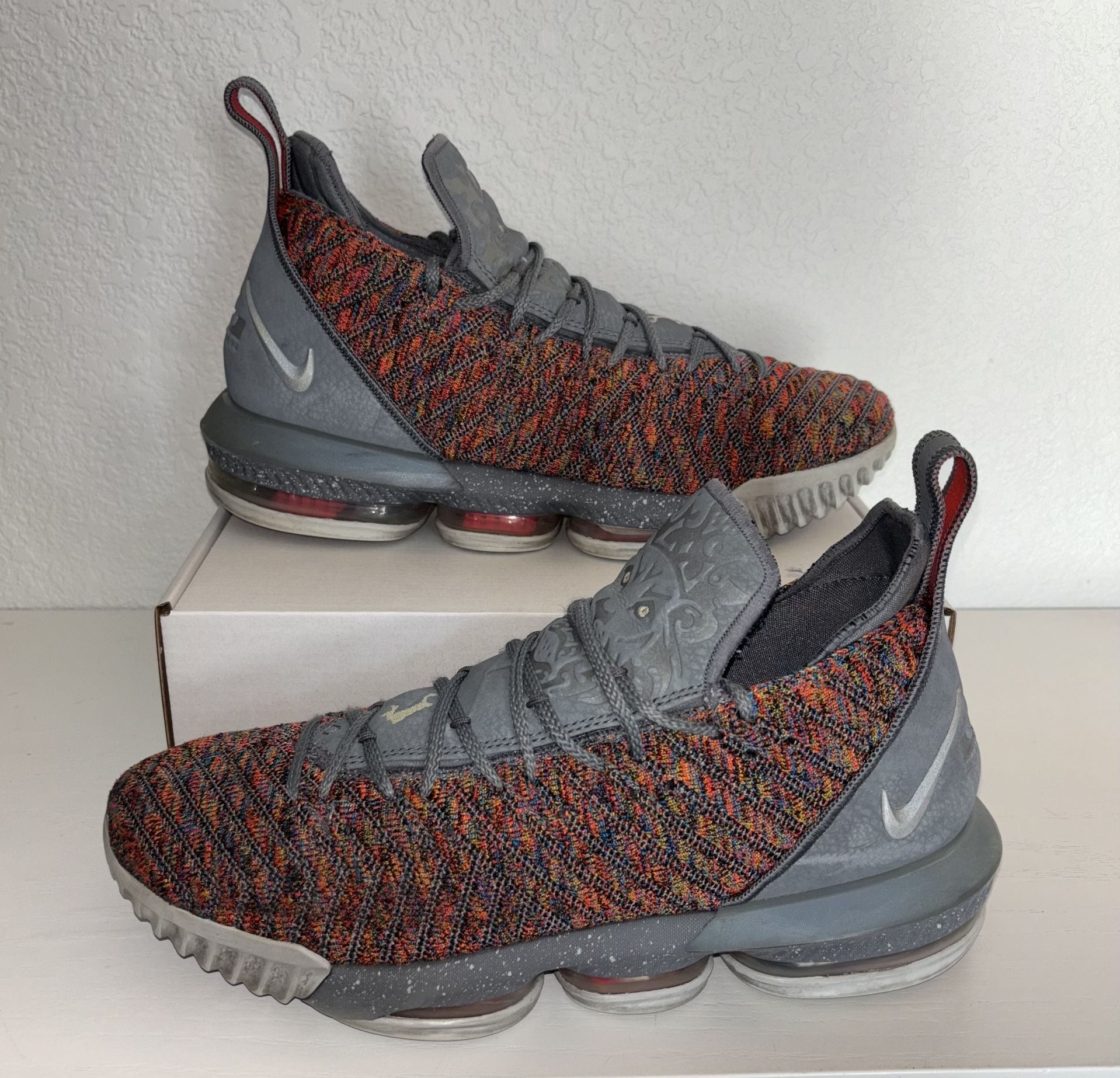 *NIKE* Lebron 16 “Fruity Pebbles” Men’s Size 11.5.