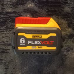 Dewalt FLEXVOLT Battery 6.0 New $100