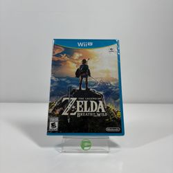 New Zelda Breath of the Wild (Nintendo Wii U, 2017)