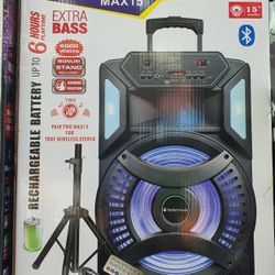 TopTech Audio Trolley Speaker Max 15