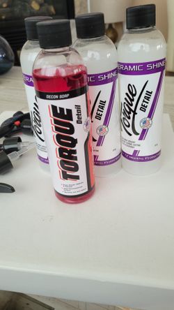 Torque Detail Ceramic Shine 8 Oz,  Decon https://offerup.com/redirect/?o=U29hcC5OZXc=.