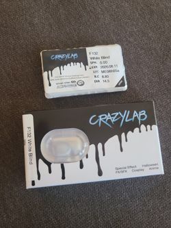 White Eye Contact Lenses