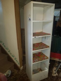Metal kitchen pantry cabinet