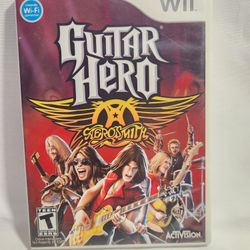 Guitar Hero Aerosmith Wii Game