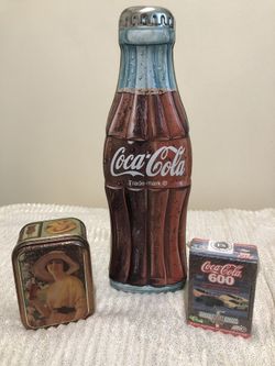 Vintage Coca Cola Collectibles. Set of 3 pieces