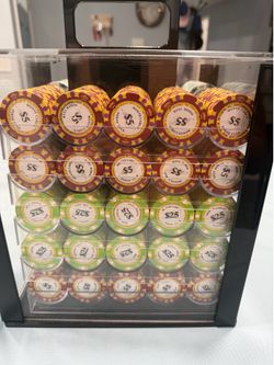 1000ct Monte Carlo Poker Chips