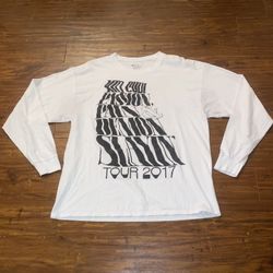 Kid Cudi’s “Passsion, Pain & Demon Slayin’ Tour 2017” Shirt, Size: X-Large