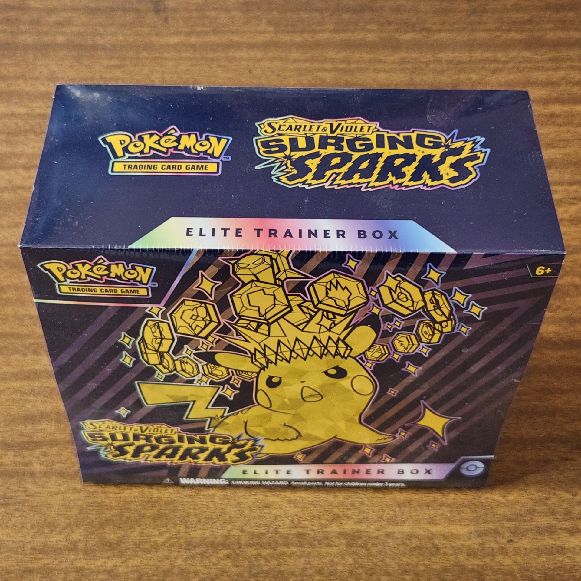 pokemon scarlet and violet surging sparks trading card game Pokmon TCG Youll also get 65 themed card sleeves to keep your cards safe Pokemon Trading Card Game: Surging