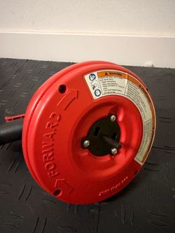 RIDGID Power Spin+ 1/4 in. x 25 ft. Hybrid Drain Cleaning Snake Auger (Manual or Cordless Drill Operated, Tool Only