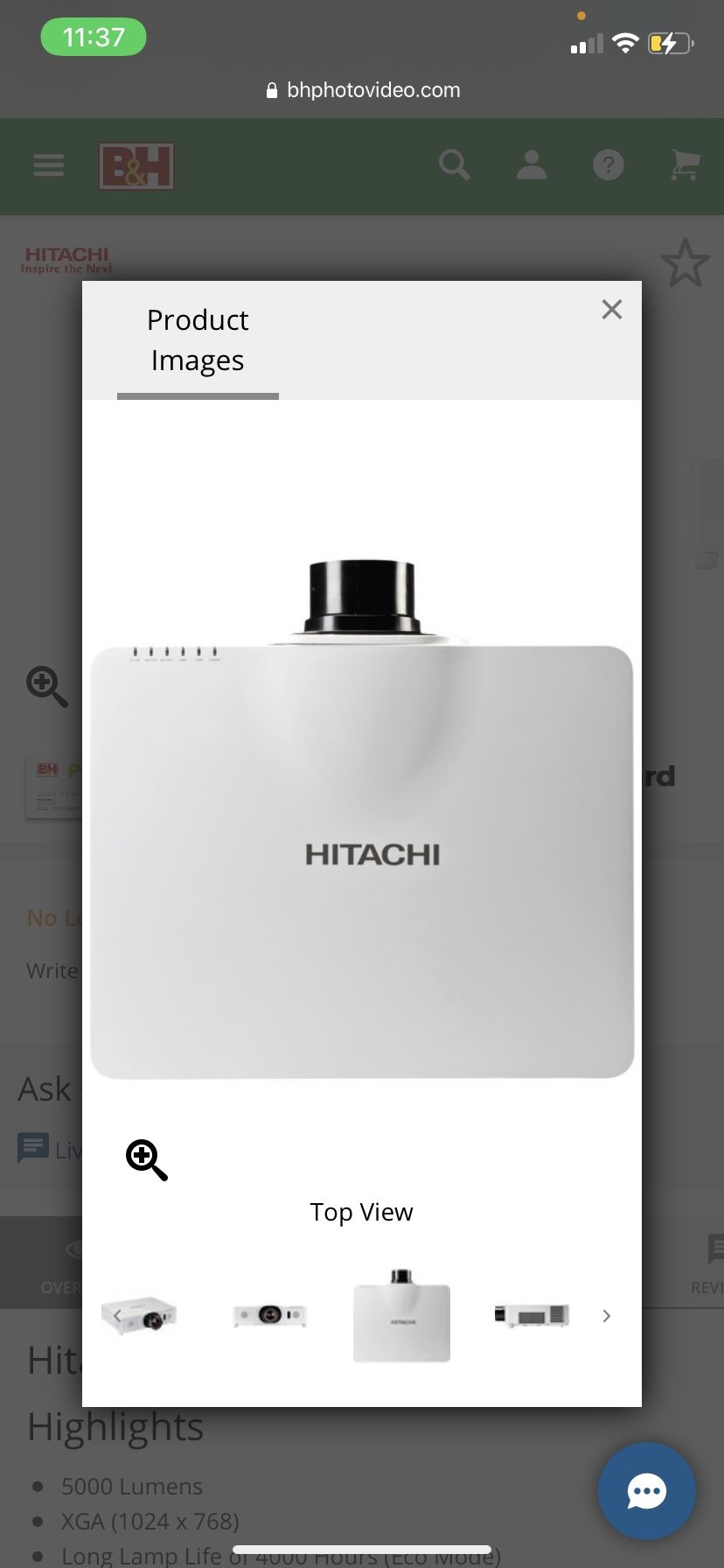 HITACHI CP-X8150 プロジェクター Amazon.com: Hitachi Projector, CPX8150, XGA, : Electronics