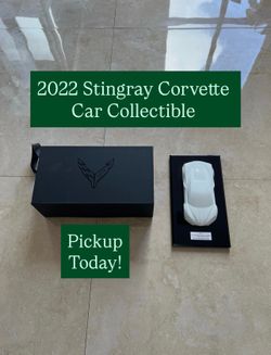 Chevrolet Corvette Stingray Shape Car Collectible Toy (PickUp Today)