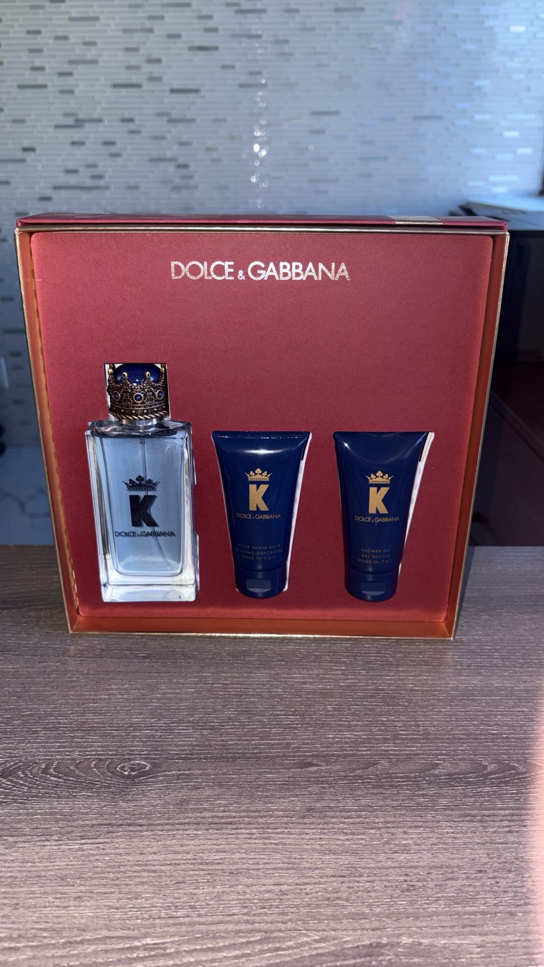 Dolce & Gabbana King 3 Pc Gift Set For Men 