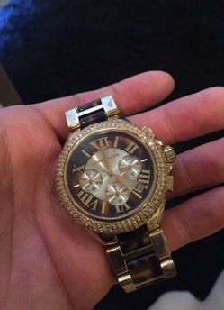 Michael Kors Gold Turtoise