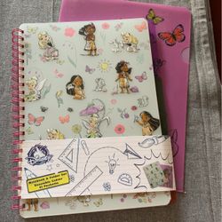 New Disney 3 Section Notebook & Folder Set - $10