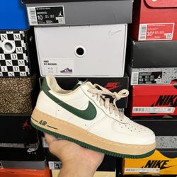 DS Nike Air Force 1 Low '07 LV8 Vintage Gorge Green size 9.5W 8M