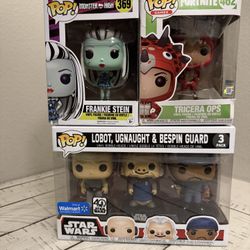 Funko Pop! Star Wars 3 Pack And Two Other Variety NEW
