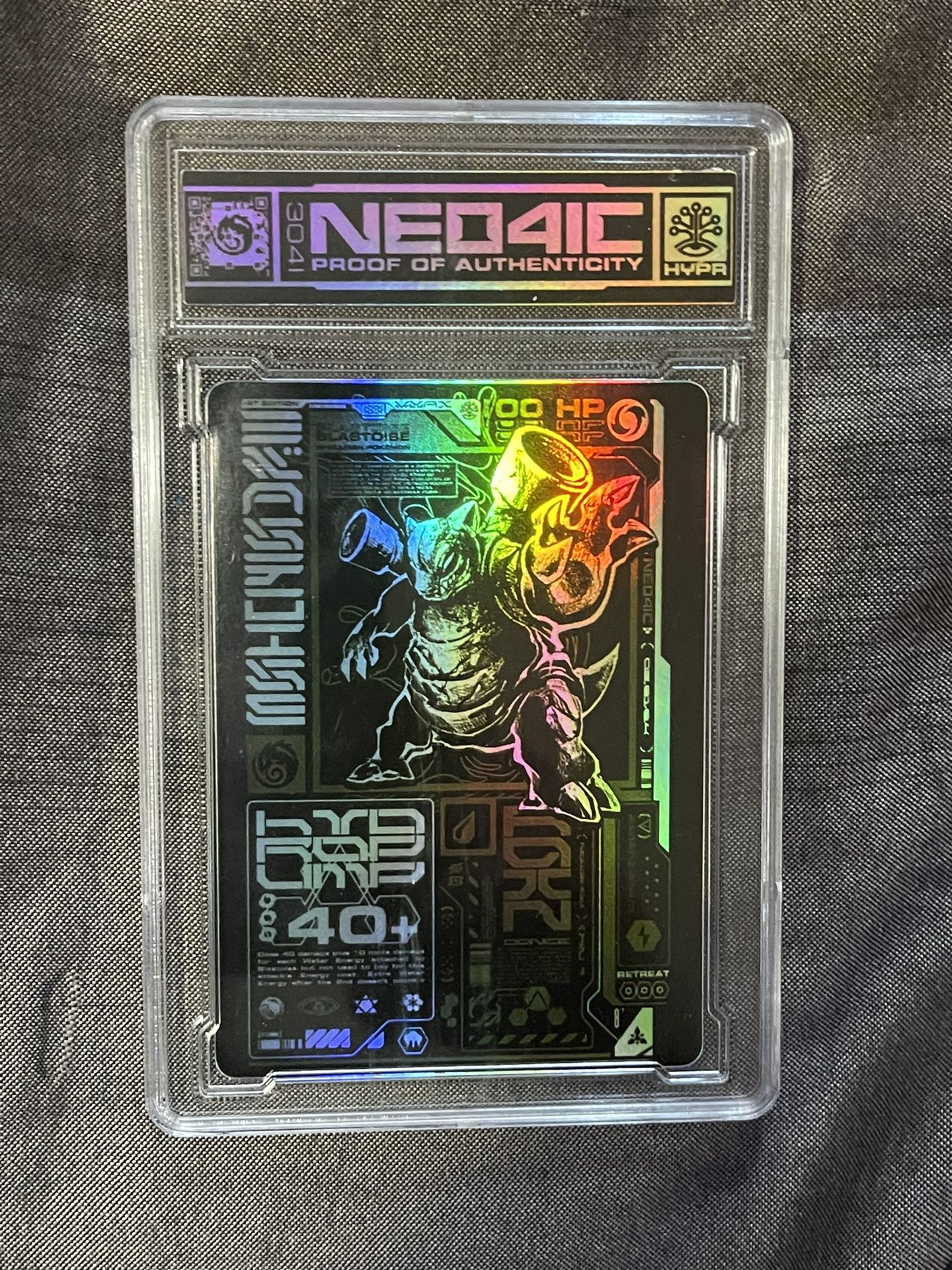 Blastoise Card Neo4ic 