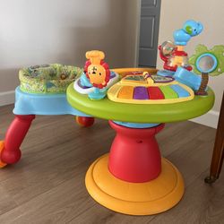 Baby Play Station With Wheels