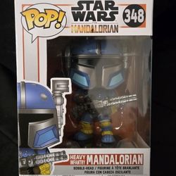 Funko Pop Star Wars Heavy Infantry Mandalorian 348