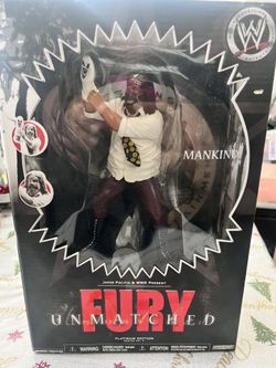 WWE New Jakks Unmatched Fury Mankind Figure 2007 Platinum Edition Series 5