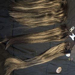 Hair extensions human hair