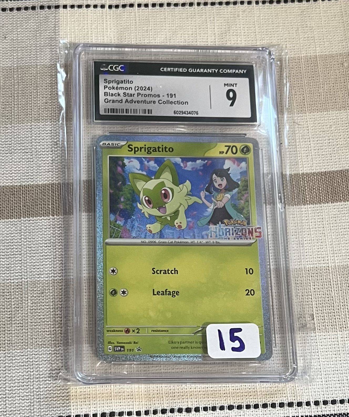 Graded Pokemon Card