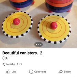 Beautiful Canisters 