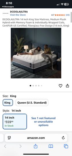 Mattress King Size