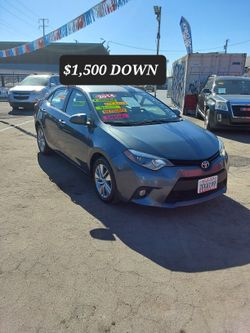 2014 TOYOTA COROLLA TIRES SO NEW 
