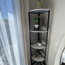 Bookshelf with Decorations