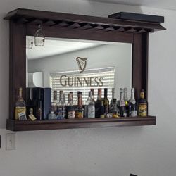 Guiness Back Bar Mirror
