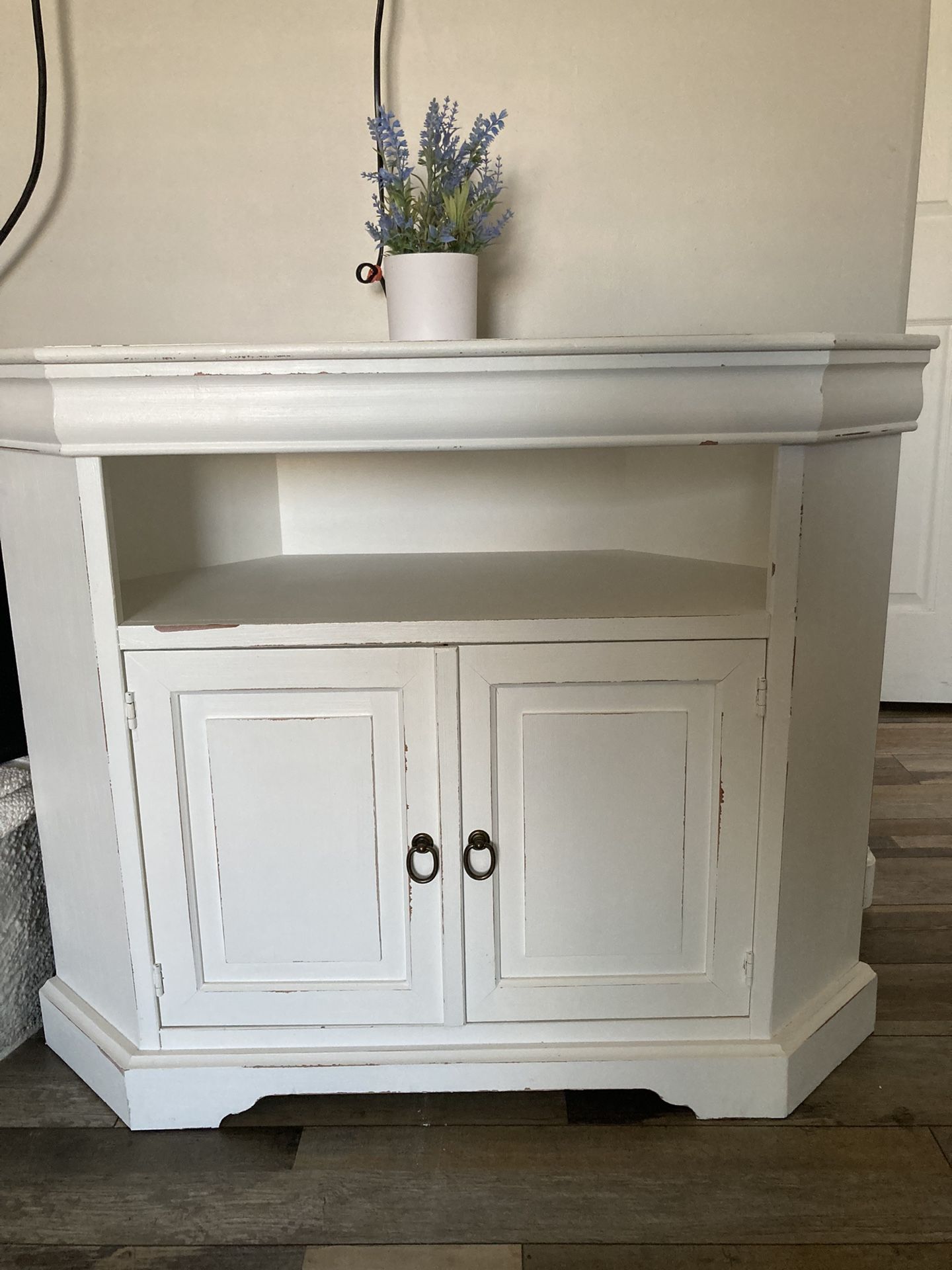 Ballard Designs Angullo Corner Media Cabinet