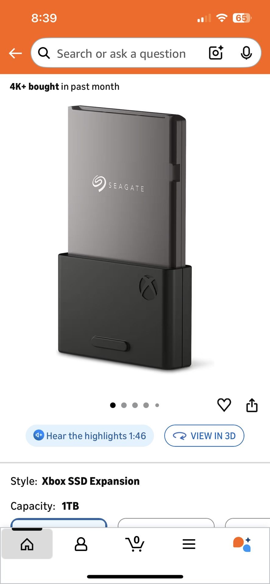 Seagate Storage Expansion