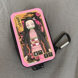 Anime Demon Slayer Wallet Pouch Tin New Japanese Prize Collectors 