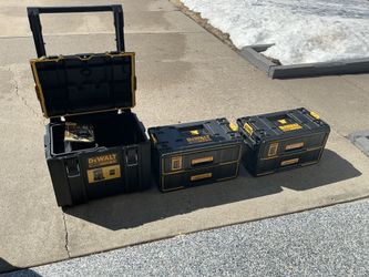 New Dewalt Tough System Tool Box's
