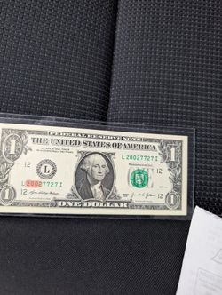 Uncirculated $1 Bill Year Of Birth 2002 (Birthday Bills)