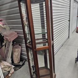 China cabinet with light. Make offer