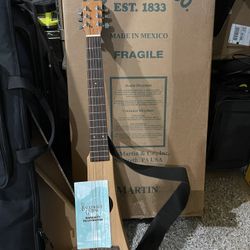 Open Box Martin Backpacker Acoustic Guitar Portable Backpack
