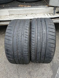 245/35/19  Michelin Tires (pair)