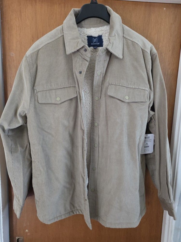 Men's Sherpa Corduroy Jacket cket XL