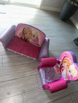 Frozen sofa bed chair