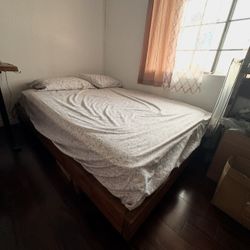 Queen Sized Bed Frame from “Its not Trash”