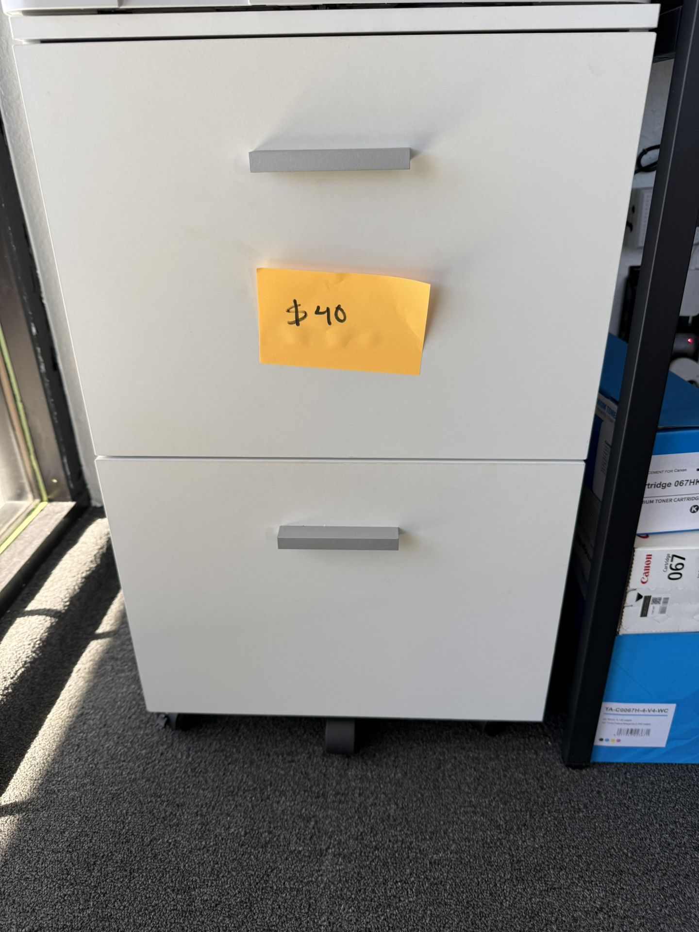 2 Drawer Filing Cabinet