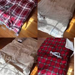 Electrical Throw Blankets - 4 Pieces With Different Colors $20 Each