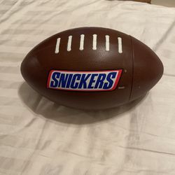 NFL Snickers Football Container
